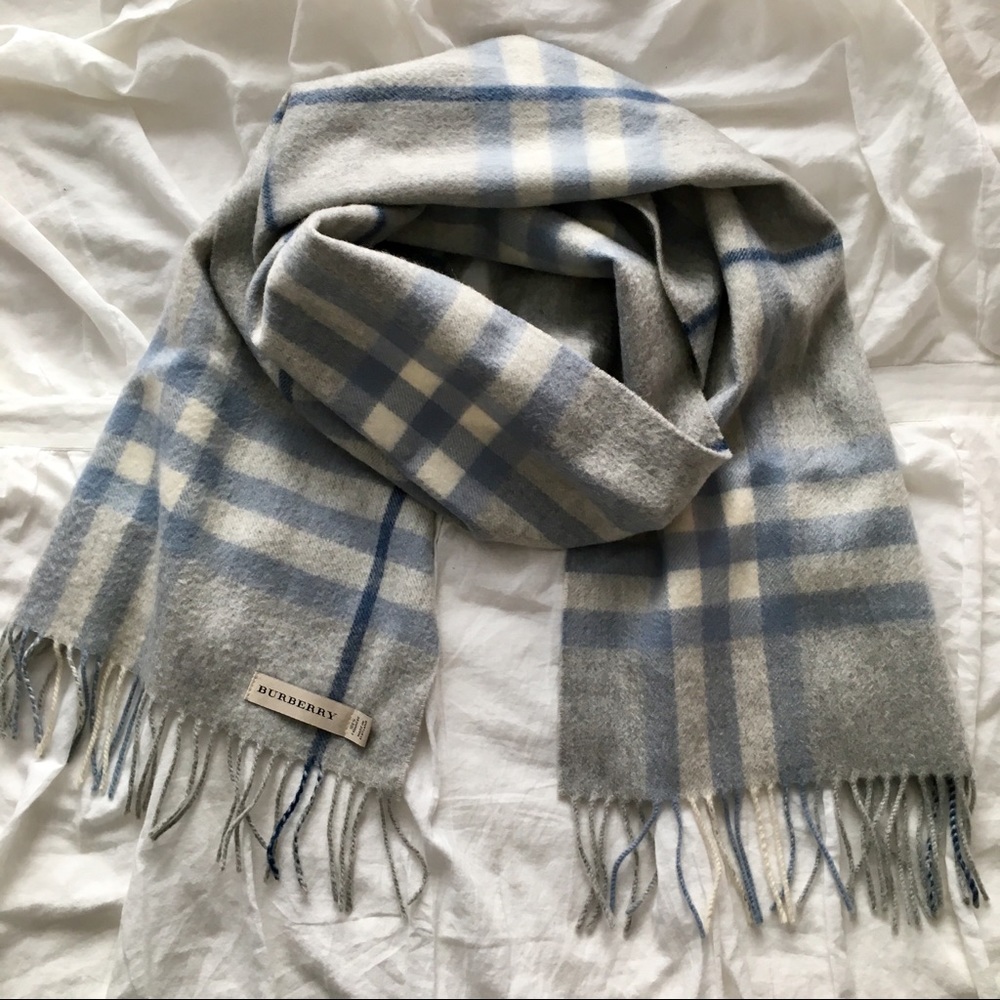 Authentic Burberry Giant Icon Check Cashmere Scarf